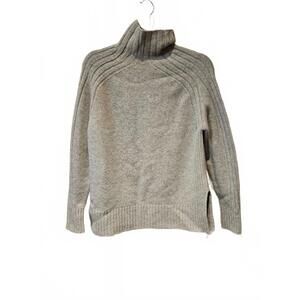 Polo Ralph Lauren Wool-Cashmere Oatmeal Turtleneck Sweater Womens Sz S